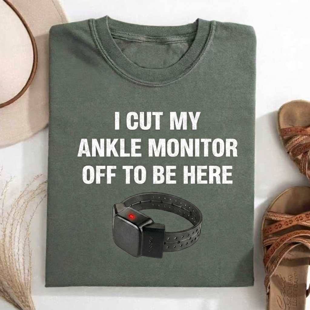 I Cut My Ankle Monitor Off T-shirt