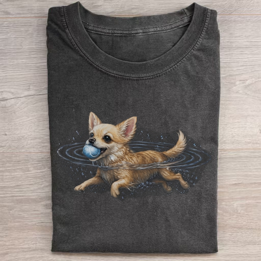 Chihuahua Swimming T-Shirt