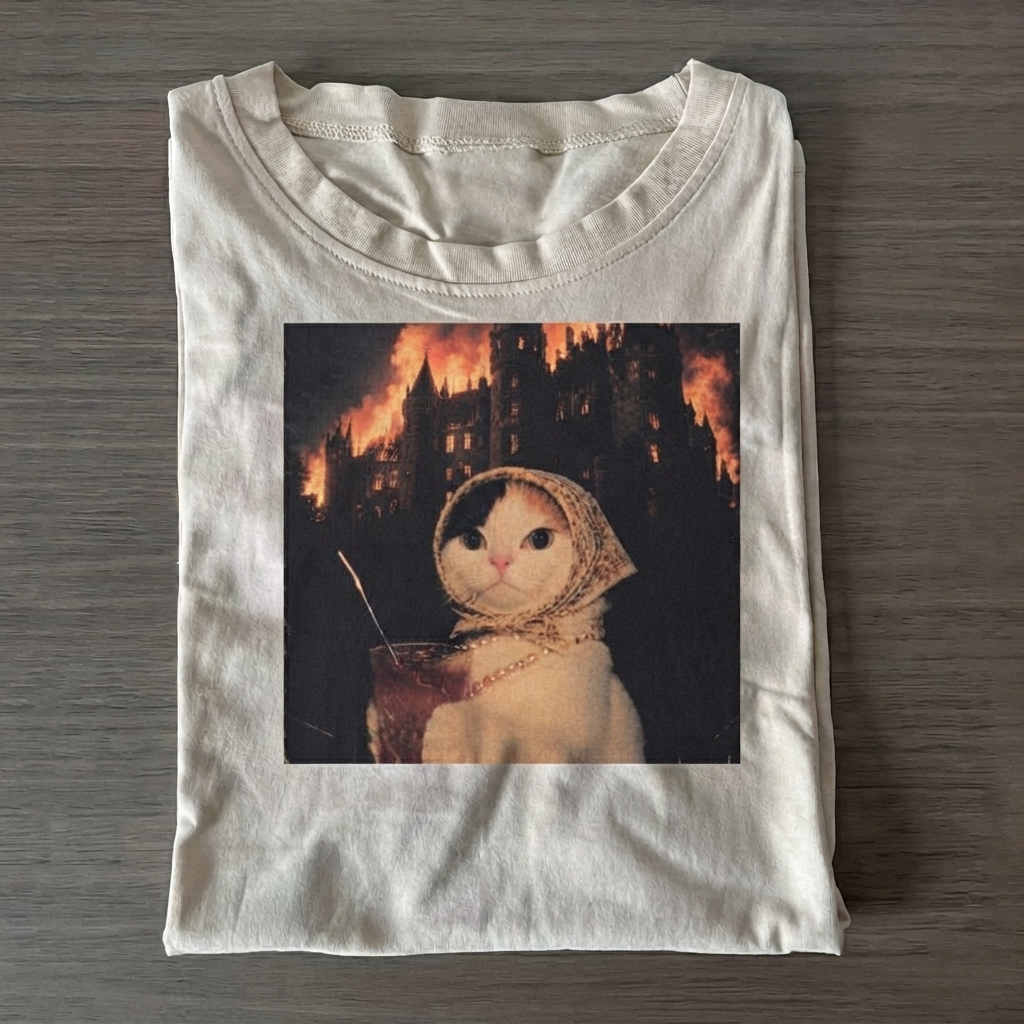 Vintage Meme Cat T-shirt