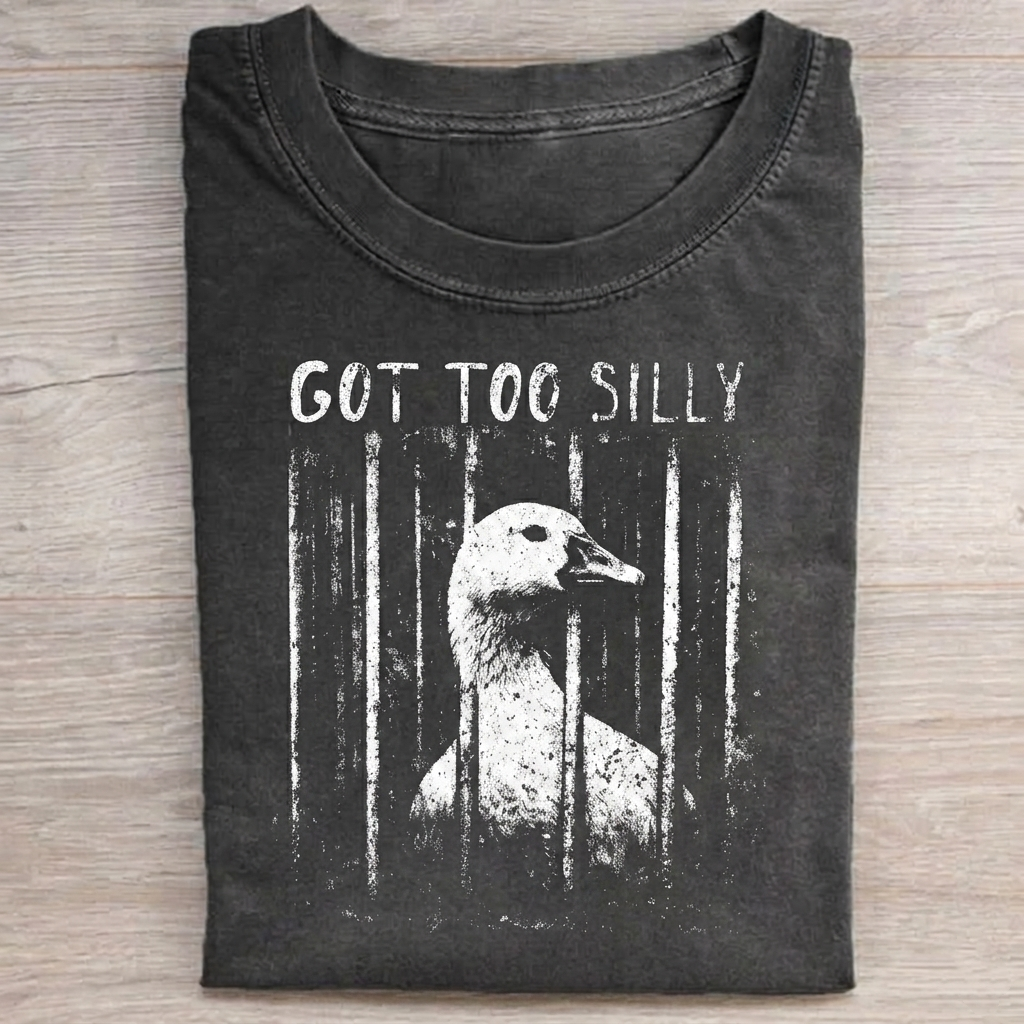 Funny Silly Goose Meme T Shirt