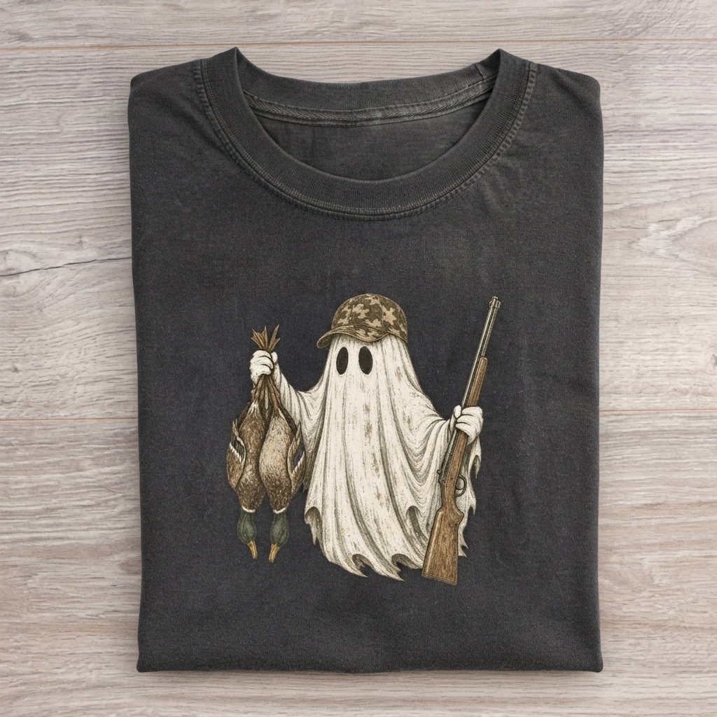Ghost Hunter Halloween T-shirt