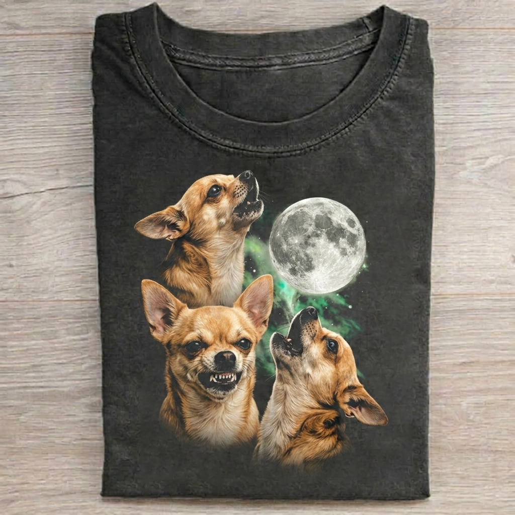 90s Three Chihuahuas T-shirt