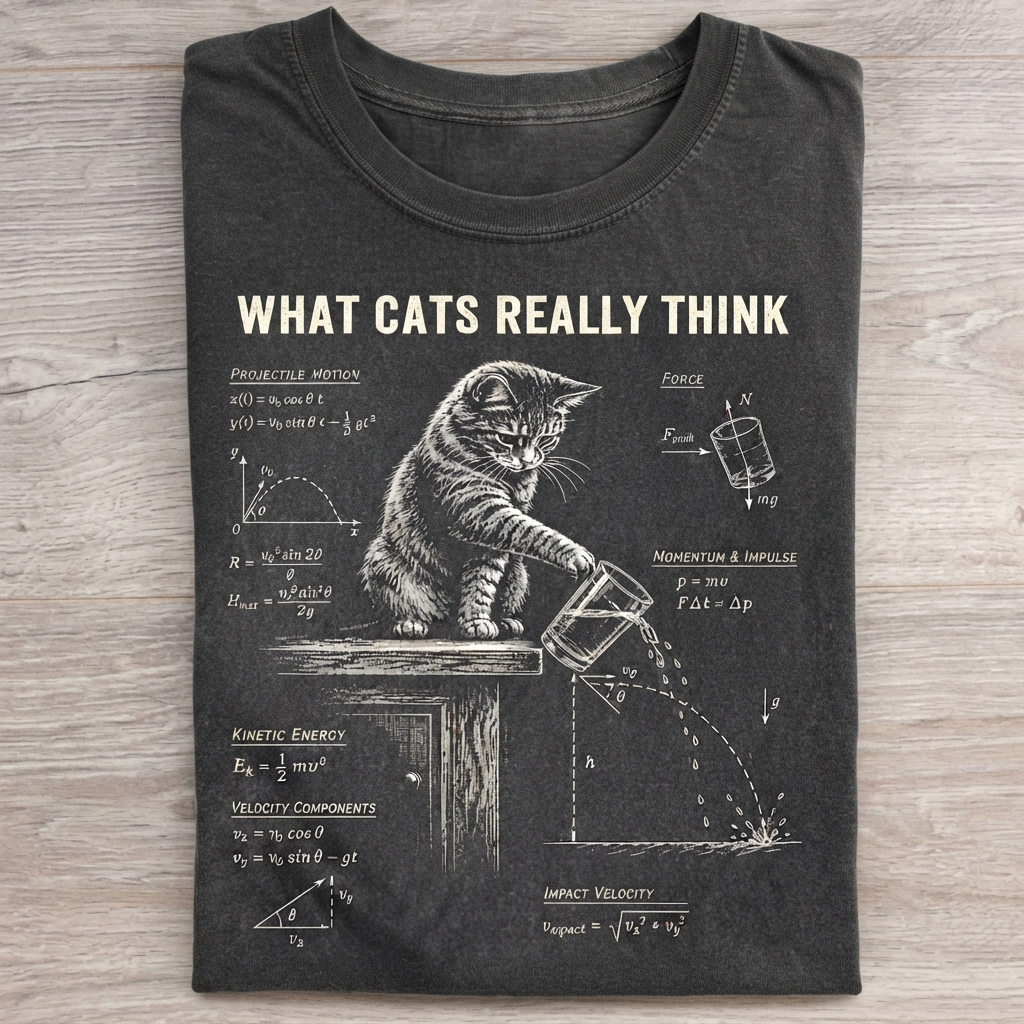 What Cats Really Think T-Shirt
