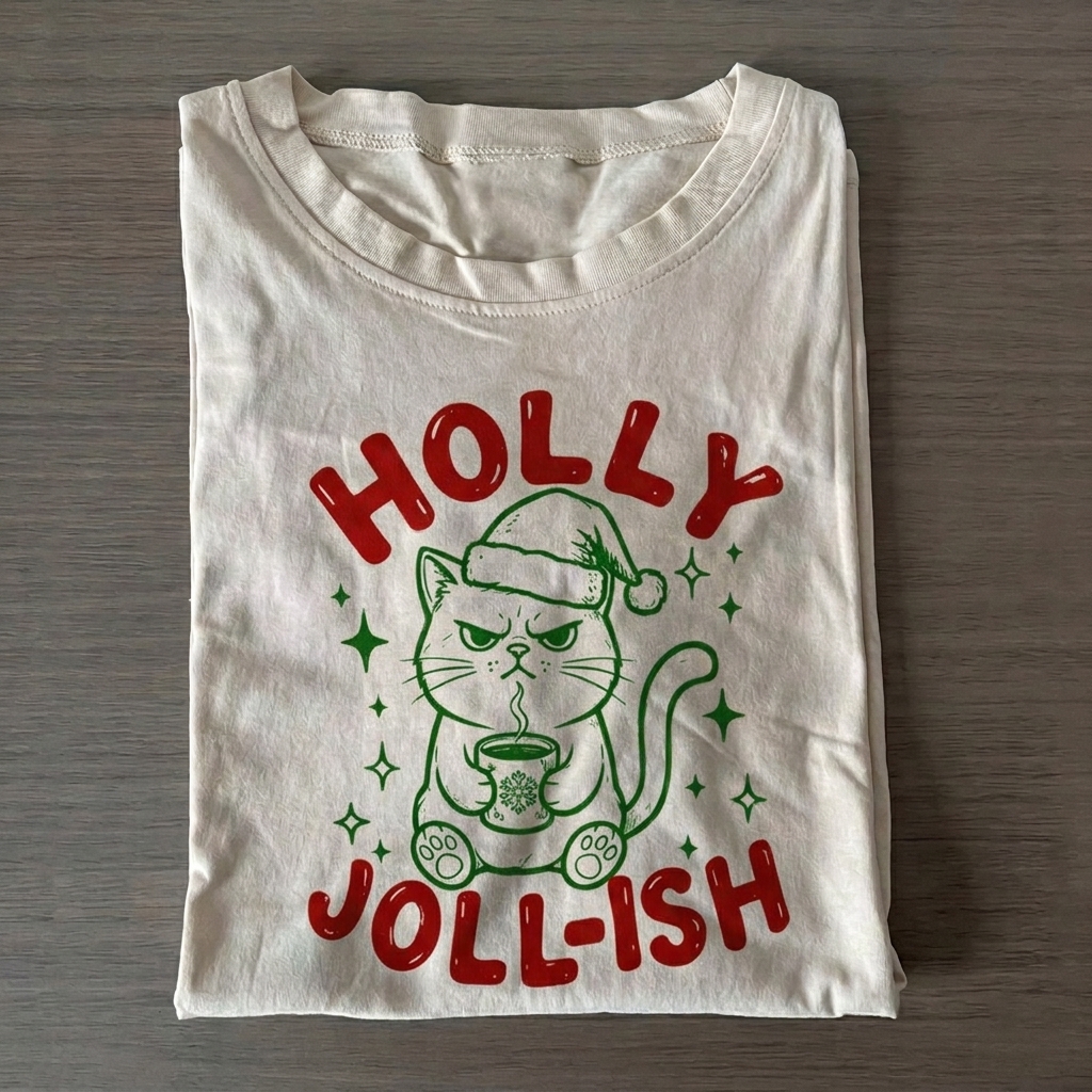 Holly Joll-ish Cat T-shirt