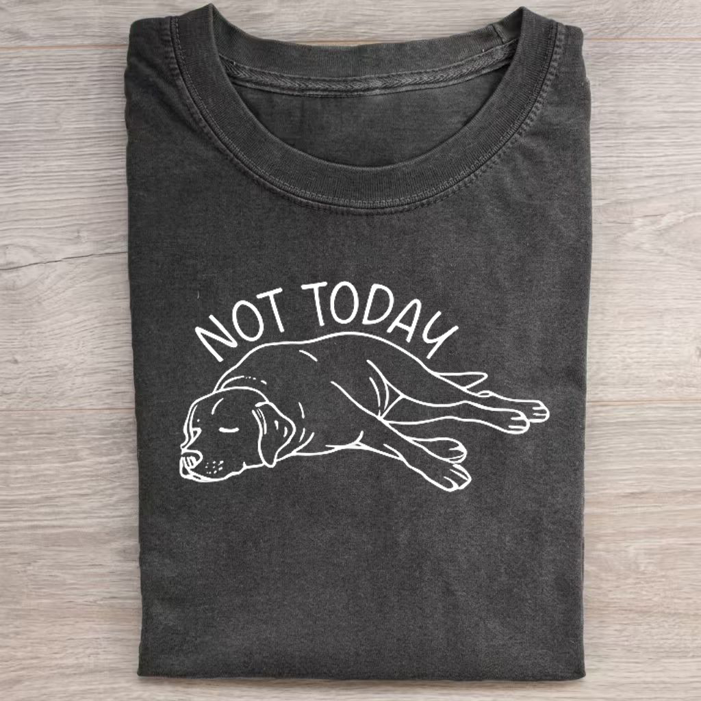 Not Today Labrador T-Shirt