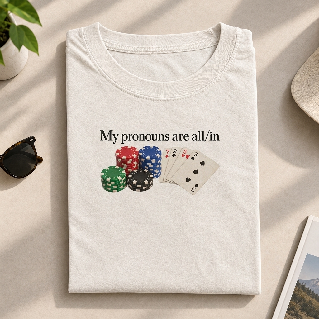 My Pronouns Are All In T-shirts