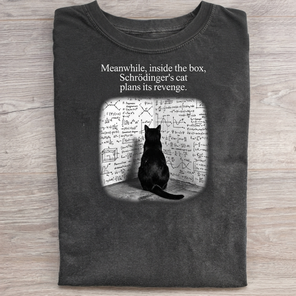 Schrödinger Cat T-shirt