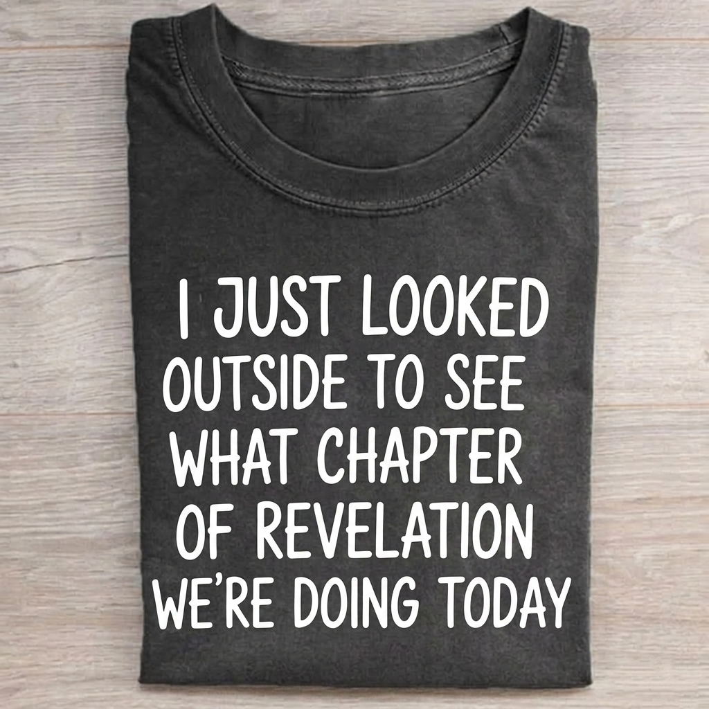 Funny Christian Humor T-Shirt Vintage Washed DTG Graphic Tee | ZalleStudio