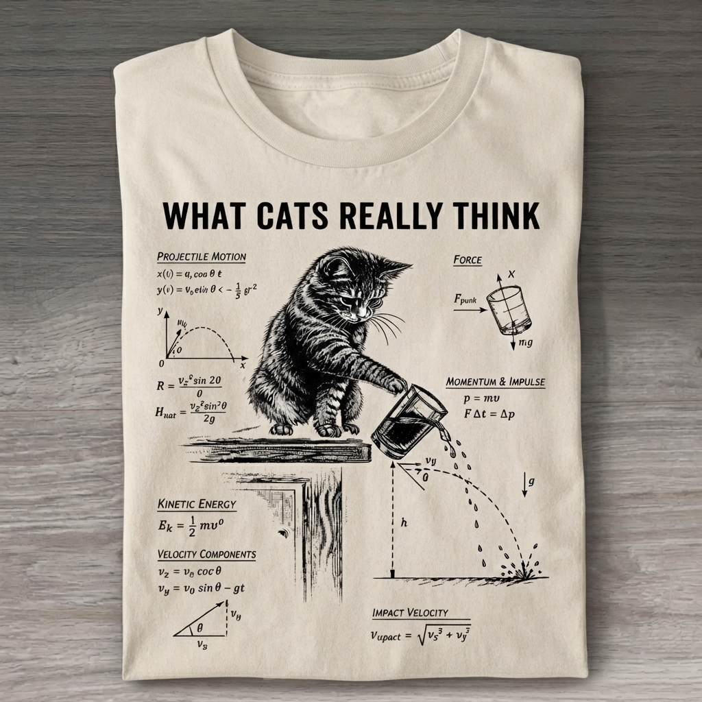 What Cats Really Think T-Shirt