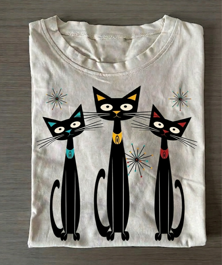 Retro Cat T-Shirt