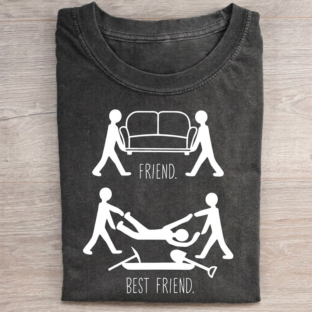 Friend vs Best Friend T-shirt