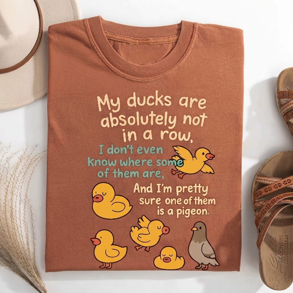 My Ducks Are Not in a Row T-Shirt