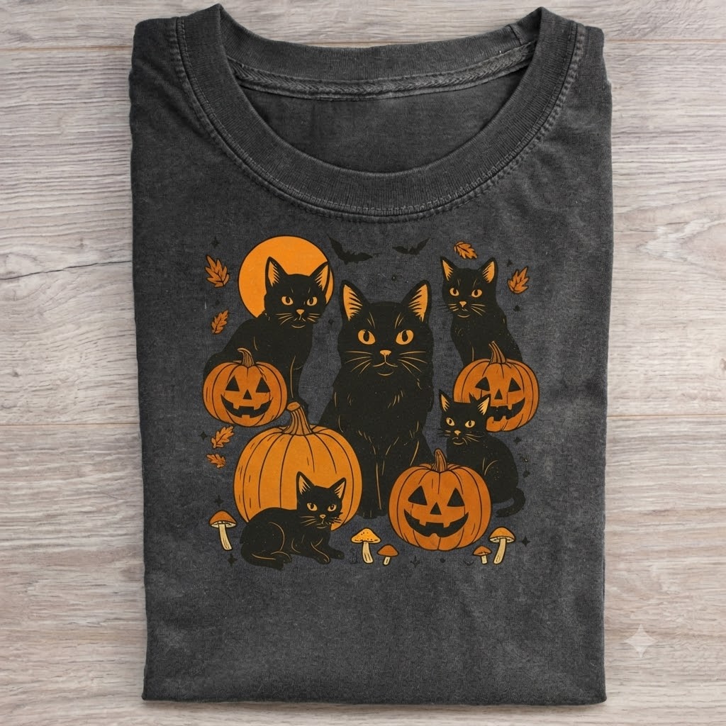Cat Halloween T-Shirt
