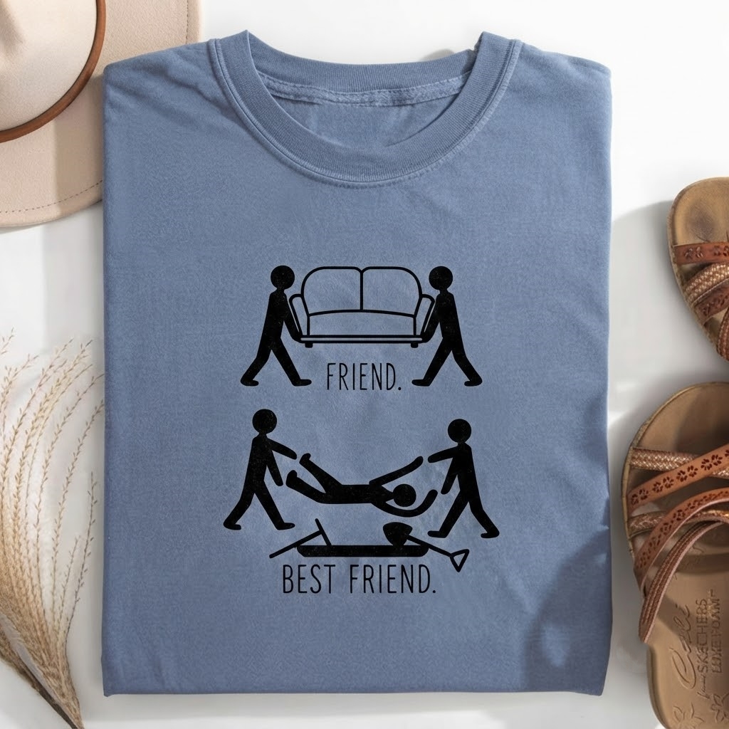 Friend vs Best Friend T-shirt