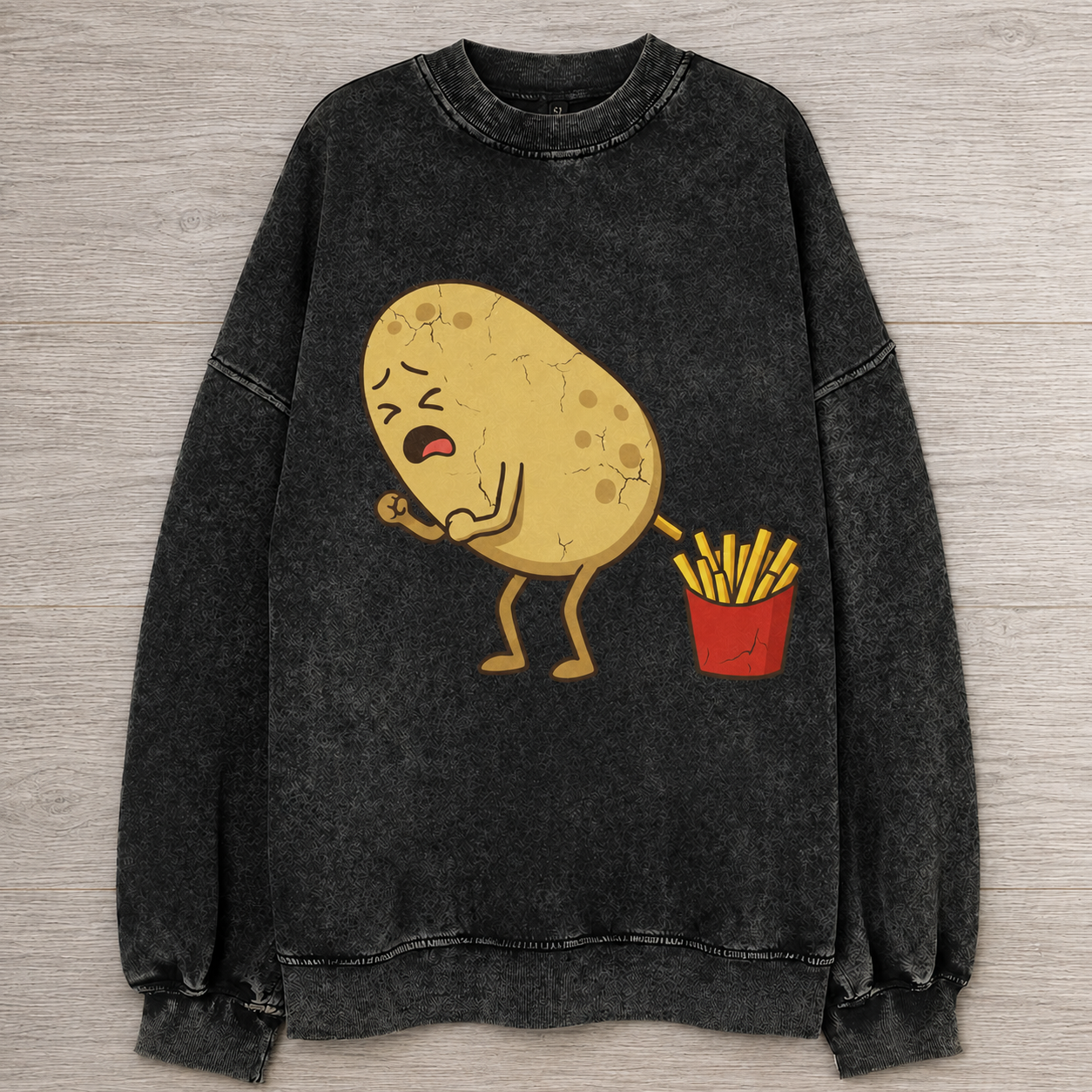 Funny fried potato T-shirt