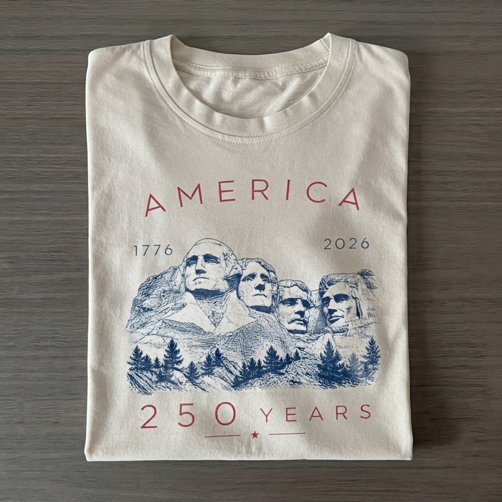 250th Year Mount Rushmore T-Shirt