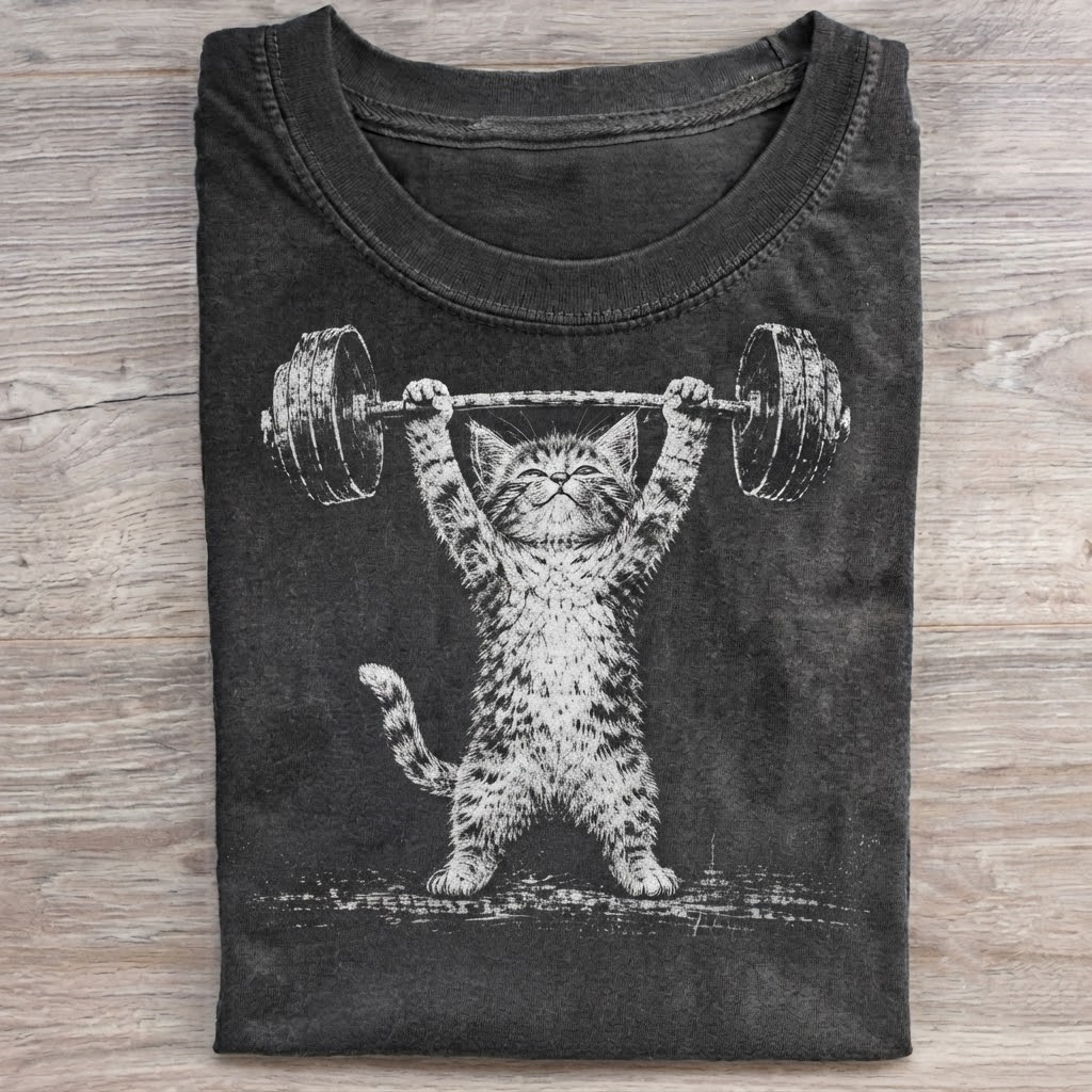 Fun Fitness Kitten T-Shirt