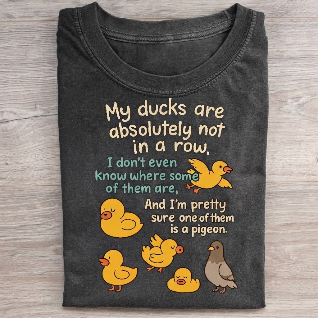 My Ducks Are Not in a Row T-Shirt