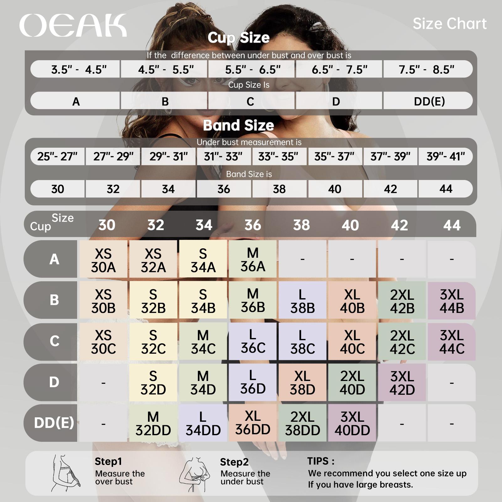 OEAK Womens Wireless Seamless Bras Deep V No Underwire Push Up Jelly Bras Supportive Full Coverage Bralettes Plunge T Shirt Bra