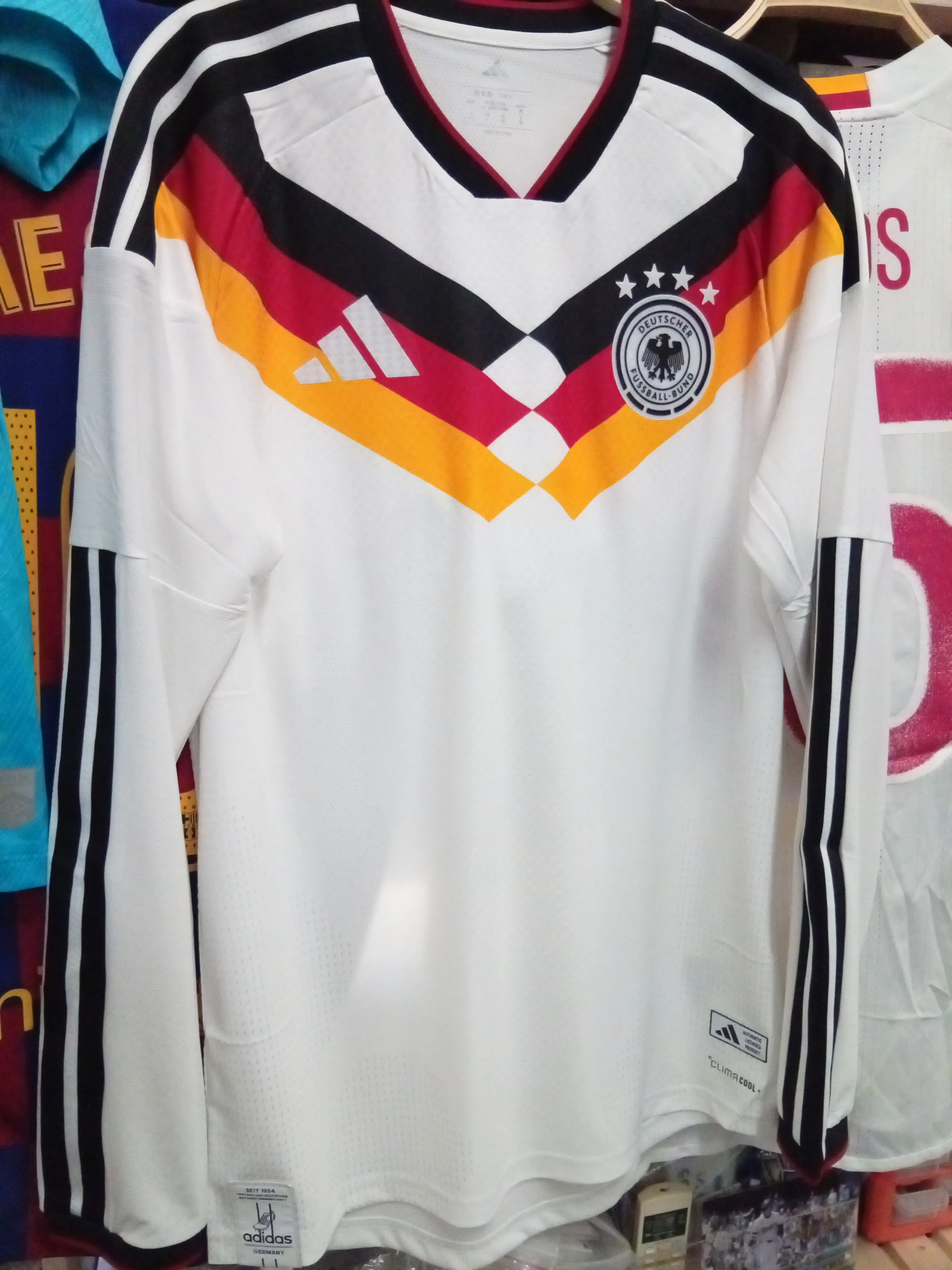 2026 Germany National Team Home Long Sleeves Authentic Jersey