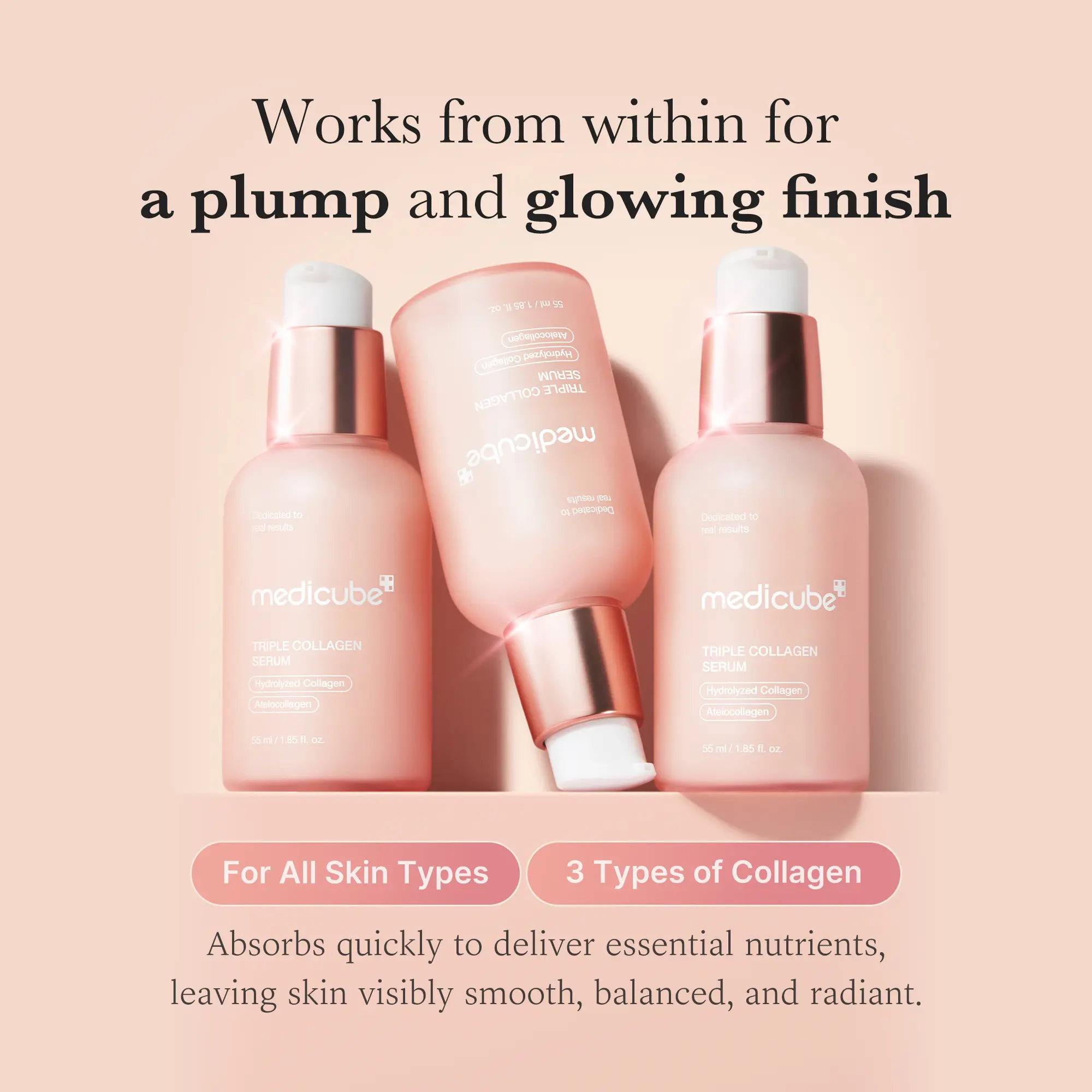 [medicube] Miranda’s Barrier Support Set | Helps to Protect Skin Barrier with Triple Collagen Complex, and PDRN