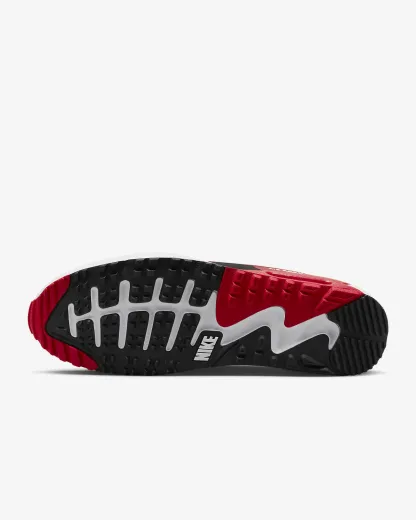 Unisex White Red Sneakers