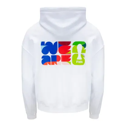 FIFA World Cup 2026™ Pattern White Hoodie - Unisex