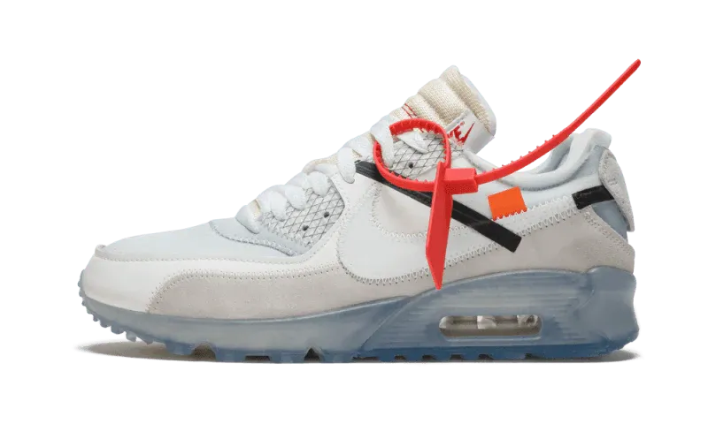 Nithtke Air Max 90 Leather Triple White/Black/Lucky Charms Ash Green/Off-White "The Ten"/Off-White Desert Ore