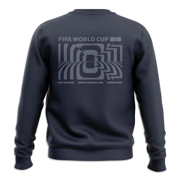 FIFA World Cup 2026™ Amplified Navy Crew Sweatshirt - Unisex