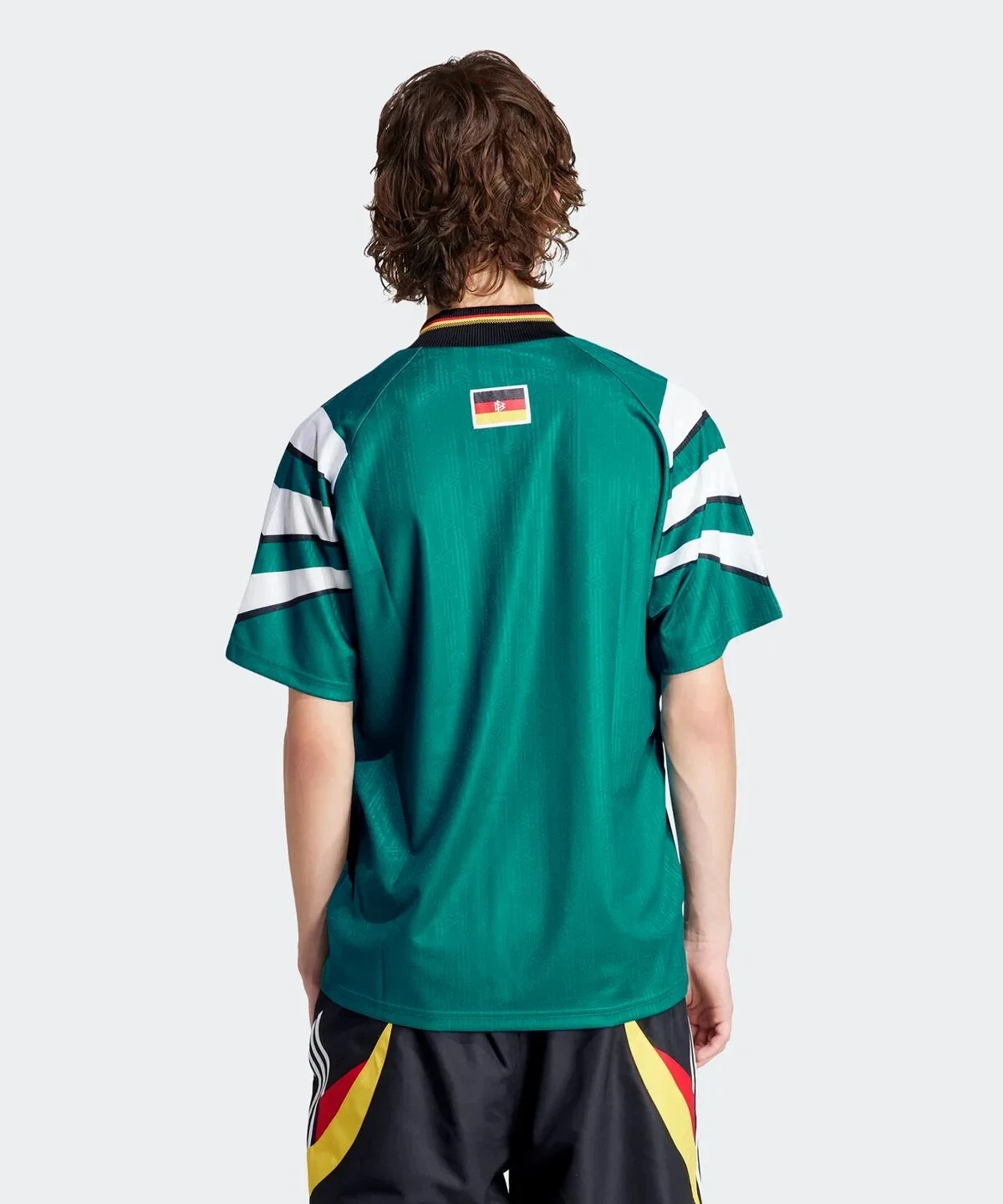 Germany 1996 Away Mens Soccer Jersey Big Sur Green Asia-Fit IT7751