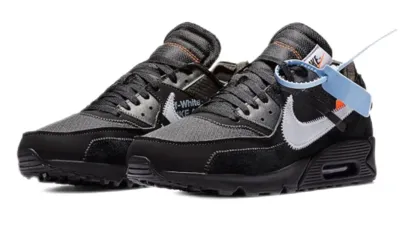 Nike Air Max 90 x OFF-WHITE Black 2019   Men's AA7293-001