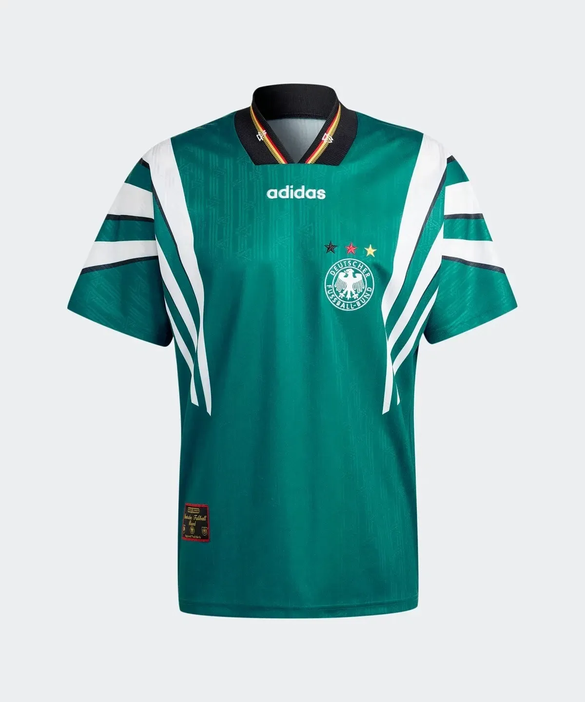 Germany 1996 Away Mens Soccer Jersey Big Sur Green Asia-Fit IT7751