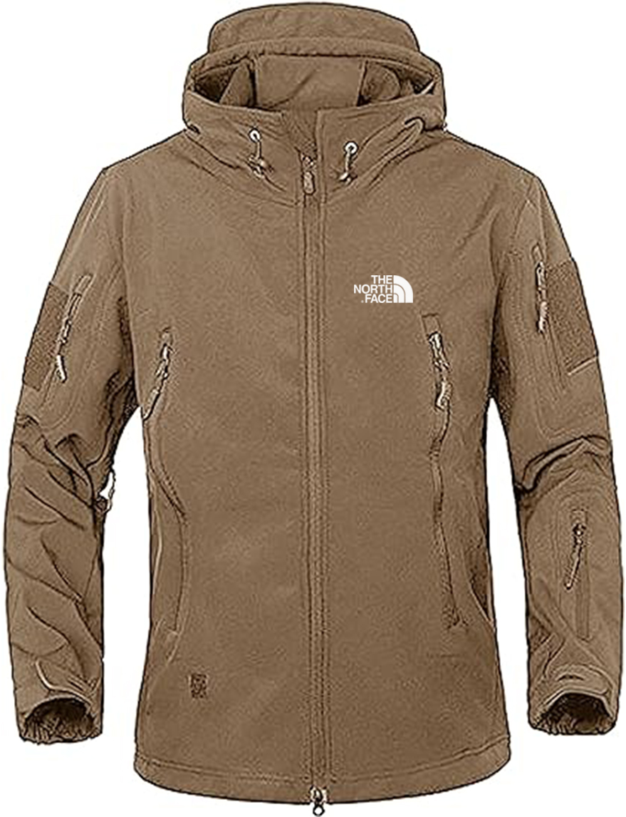 THE NORttgTH FACE Softshell Jacket Fleece Lining Camouflage Outdoor Coat-  Men's
