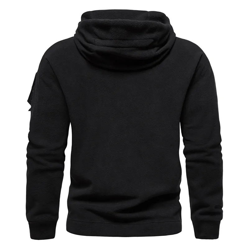 TNF - Men's hooded outdoor tactical solid color hoodie