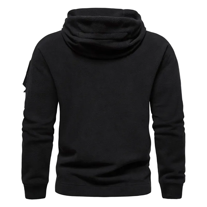 TNF - Men's hooded outdoor tactical solid color hoodie