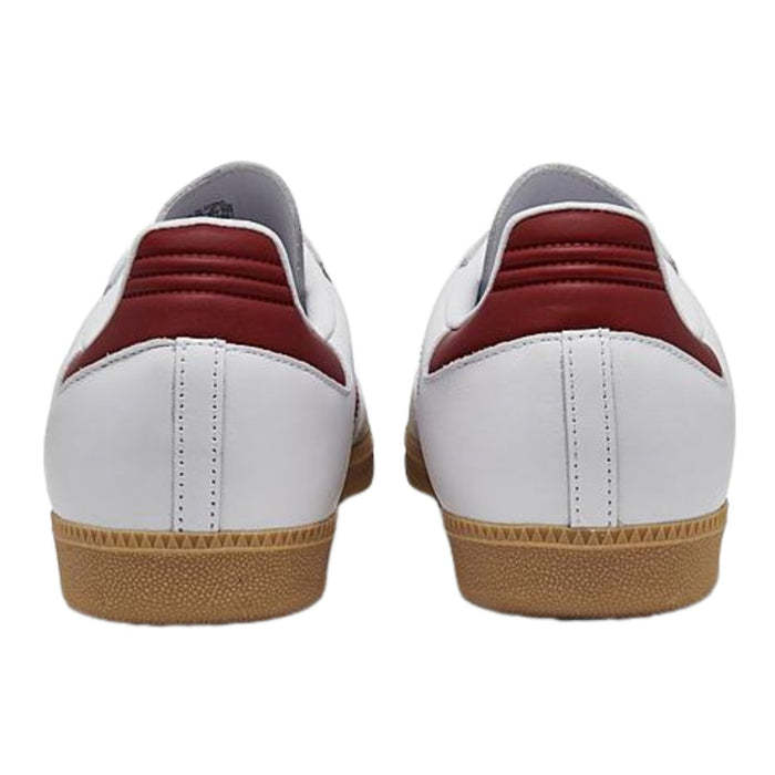 adittgdas Men's Samba OG White/Collegiate Burgundy/Gum
