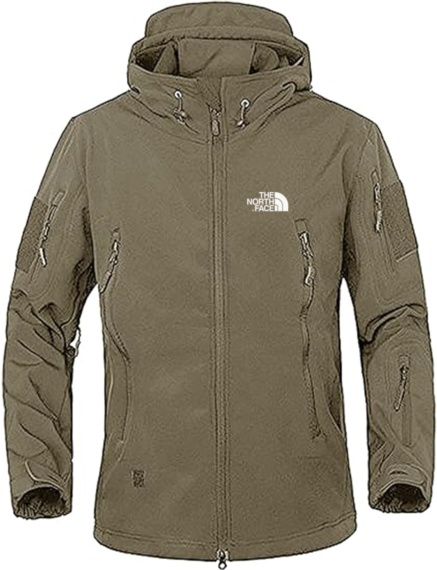 THE NORttgTH FACE Softshell Jacket Fleece Lining Camouflage Outdoor Coat-  Men's