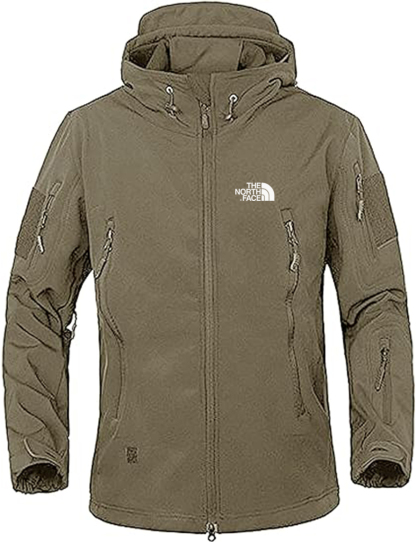THE NORttgTH FACE Softshell Jacket Fleece Lining Camouflage Outdoor Coat-  Men's
