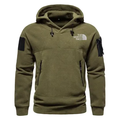 TNF - Men's hooded outdoor tactical solid color hoodie