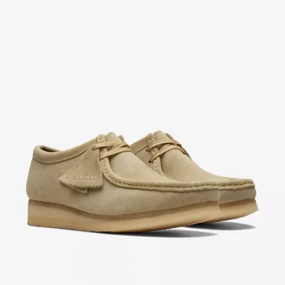 WALLABEE PALE LIME SUEDE