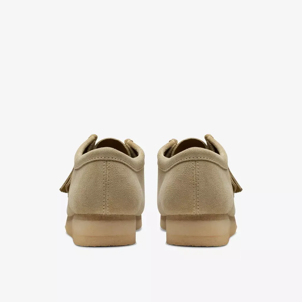 WALLABEE PALE LIME SUEDE