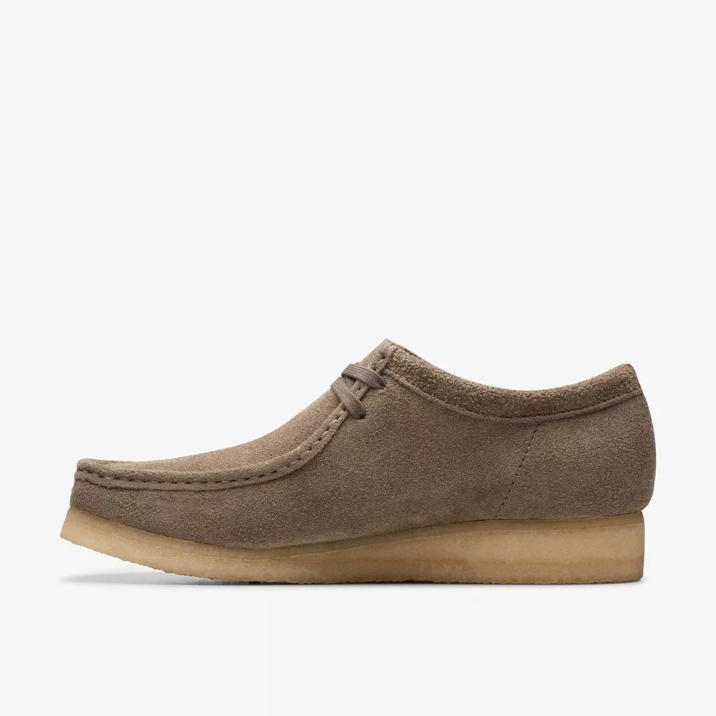WALLABEE PALE LIME SUEDE