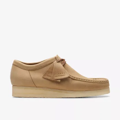 WALLABEE PALE LIME SUEDE