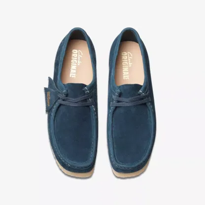 WALLABEE PALE LIME SUEDE