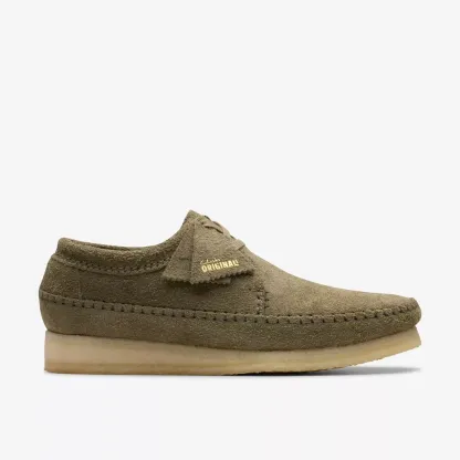 WEAVER OLIVE SUEDE