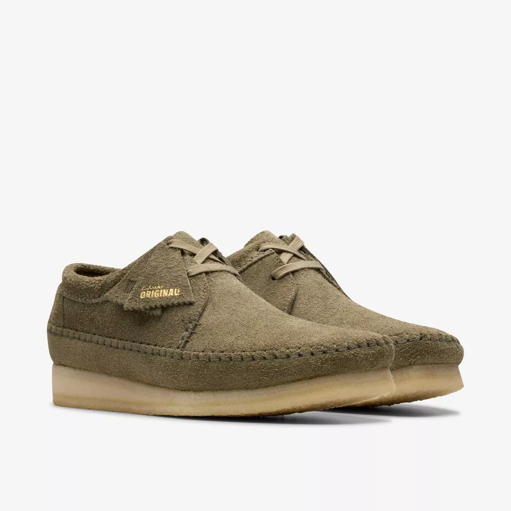WEAVER OLIVE SUEDE
