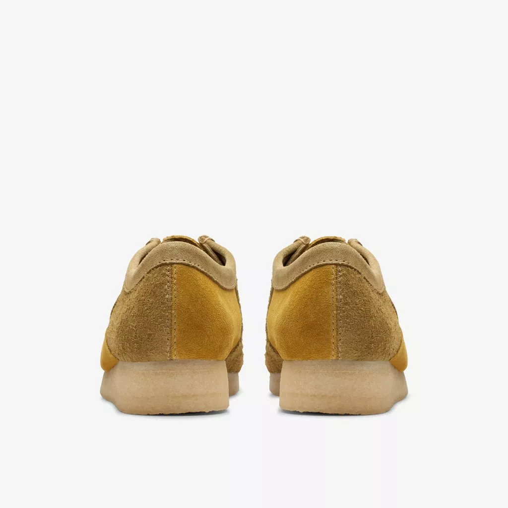WALLABEE PALE LIME SUEDE