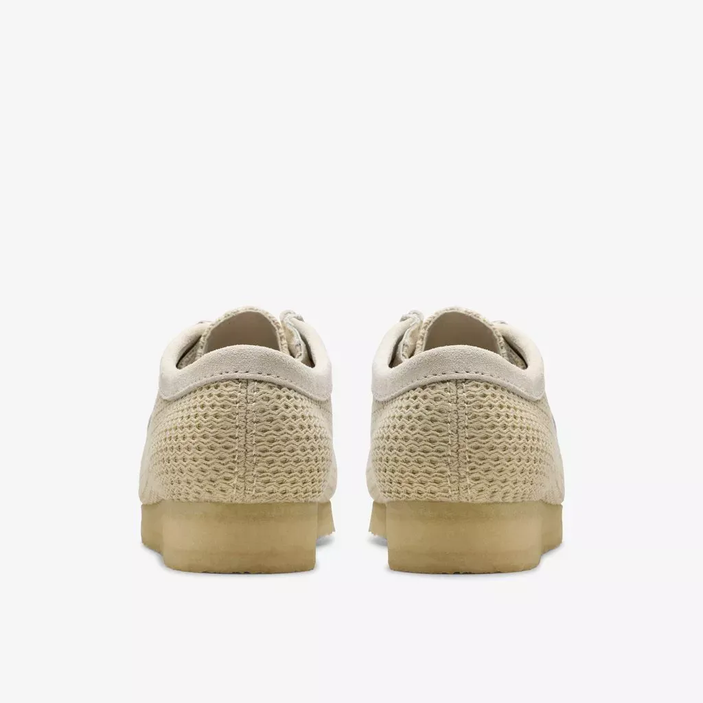 WALLABEE PALE LIME SUEDE