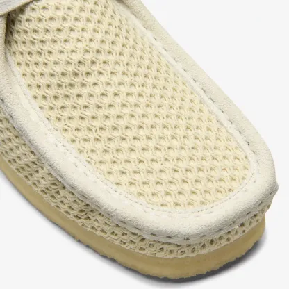 WALLABEE PALE LIME SUEDE