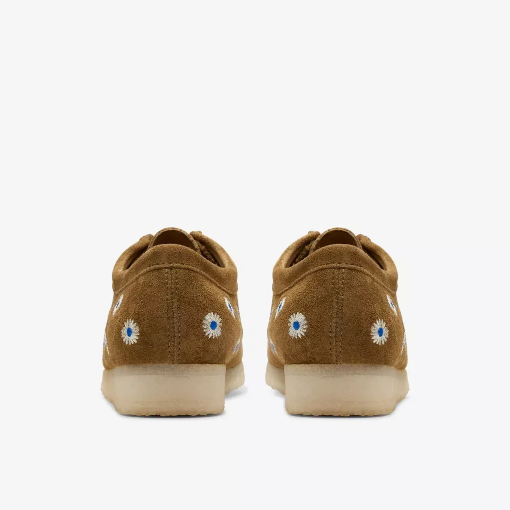 WALLABEE PALE LIME SUEDE